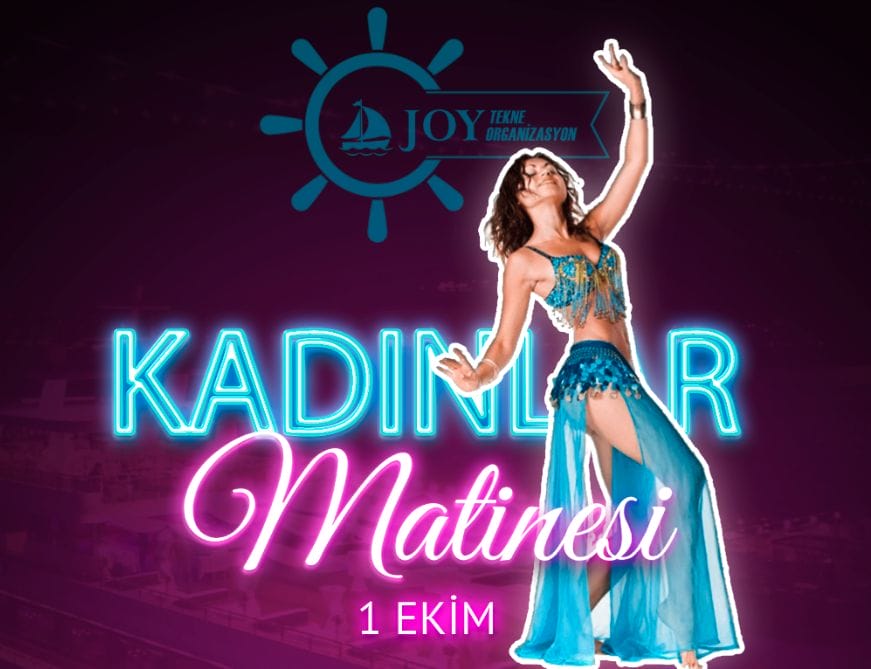 Kadınlara Özel Eğlence: Teknede Kadınlar Matinesi